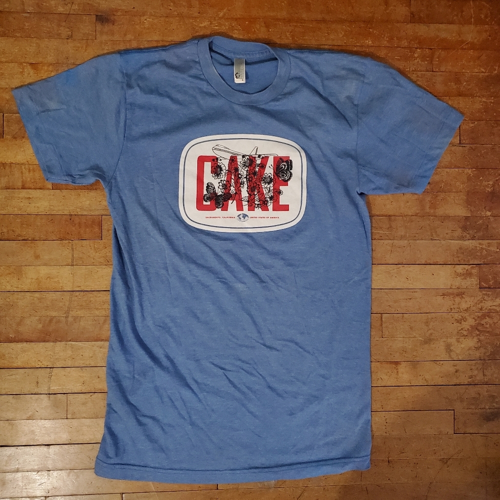 CAKE band graphic tee short sleeve shirt